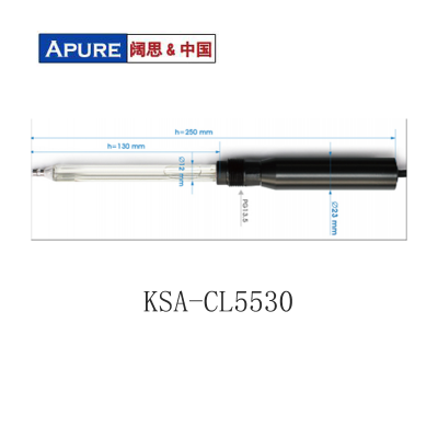 Apure工业在线KSA-CL5530数字余氯电极（恒压法）